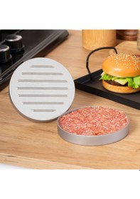 Resim Porsima Yk1579 Alüminyum Hamburger Ve Köfte Presi Şekillendirici 
