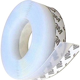 Resim Ucuzaltoptan Pencere ve Kapı Eşiği Bandı Kendinden Yapışkanlı Silikon Şerit (5 Metre) 