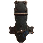 Resim Skygo Dekoratif Anahtarlı Sandık Askısı - 40x65mm, Oksit, 100 Adet 