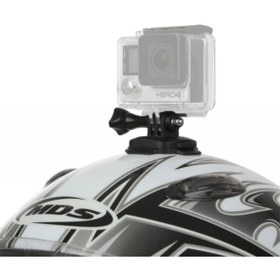 Resim Knmaster Tüm Aksiyon Kameralara Uyumlu 360 Derece Dönebilen Kask Aparatı 