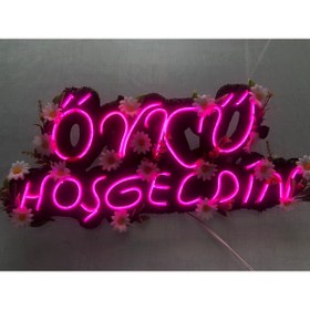 Resim SÜSLÜ HAYALLER ALF Neon Yazı A002 