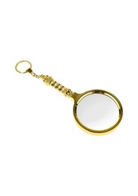 Resim 5x90mm Tüm Metal Altın Renkli, Hediye Büyüteç,optik Lensler Ile Çinko Alaşım Metal Çerçeve 