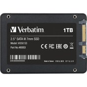 Resim Verbatim VI550 S3 2.5 1TB SATA3 520/400 SSD 