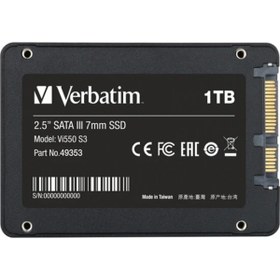 Resim Verbatim VI550 S3 2.5 1TB SATA3 520/400 SSD 