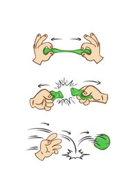 Resim Zıplayan Oyun Hamuru Seti 3'lü Slime-red Castle Zdset-100 