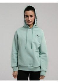 Resim Everlast Ever Classics Wmn Comfort Su Yeşili Kadın Kapüşonlu Sweatshirt Su Yeşili 