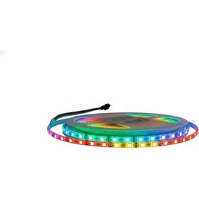 Resim 5V 5MM WS2812B RGB Pixel Cob Şerit Led 160/1M Ledli IP20 5M 