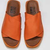 Resim Bueno Shoes Turuncu Deri Kadın Düz Terlik 01wq9100 