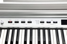 Resim Kurzweil CUPP1-WH Dijital Piyano Mat Beyaz (Orta/Üst - Konsol Tipi) | 88 Tuşlu Çekiç Aksiyonlu Klavye, Dahili Hoparlör, Şık Modern Tasarım 