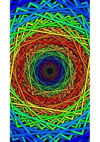 Resim Bandana Tribal Buff Siyah 