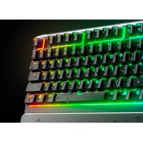 Resim SteelSeries Apex 3 Kablolu IP32 Suya Dayanıklı RGB Aydınlatmalı Gaming Türkçe Klavye 