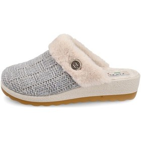 Resim 6312-grey Terlik/ Panduf Ev Kadın 44 X59 Kr Fly Flot Cloth Woman Slıpper 6312-grey 