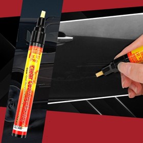 Resim 2 adet Yağ Bazlı Alüminyum Marker Dokunuş Kalemleri - Su Geçirmez, Çizik Olmayan, Otomobil Gövde Onarımı, Arabalar, Motosikletler ve Bisikletler için Şeffaf Kaplama, Çizik Onarımı | Şeffaf Kaplama Kalemi | Yağ Bazlı Mürekkep 