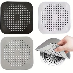 Resim 1 Parça/3 Parça Set - Mutfak ve Banyo Drenaj Filtresi ile İnce Mesh, Saç Yakalayıcı ile Güçlü Çekim Kupası Cadılar Bayramı, Noel Dekorasyonları 