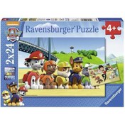 Resim Ravensburger 2x24 Parça Puzzle Paw Patrol 090648 