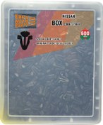 Resim Panjur Klips Set Kutusu Siyah 01553-03831 Nissan 600 Parça 