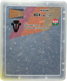 Resim Panjur Klips Set Kutusu Siyah 01553-03831 Nissan 600 Parça 