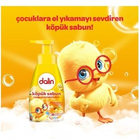 Resim Dalin Köpük Sabun 200 Ml Mango ve Portakal Kokulu Çoçuklar İçin 6'lı 