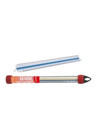 Resim Maped Mikyas Cetvel Plastik 1:100 / 1:500 Ölçek 240014 