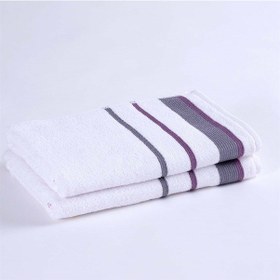 Resim Homelover %100 Organik Pamuk 2'li Havlu Seti 2 Banyo Havlusu 70x130 Mor 