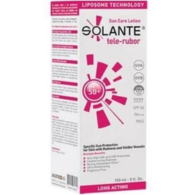 Resim Solante Tele-Rubor SPF 50+ Güneş Losyonu 150 ml 