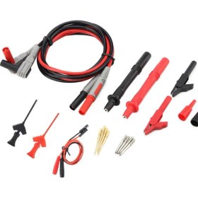 Resim Guangdong Spirit P1300C Süper Multimetre Probu Değiştirilebilir Test Uç Kiti Aracı, Timsah Klipsli(Yurt Dışından) 