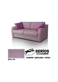 Resim Serios Şezlonglu Yataklı Kanepe - Zeta 179 