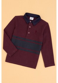 Resim U.s. Polo Assn. Erkek Çocuk Plum Sweatshirt 50315749-vr177 New Plum 