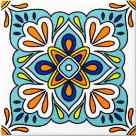 Resim Can Seramik 10*10 cm Cç-94 Kütahya Porselen Karo ( 5'li 1 Paket ) 