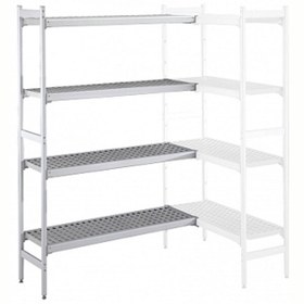 Resim Electrolux Professional Köşe Tip Etejer 373x1932 MM H=1700 MM ACS1928 