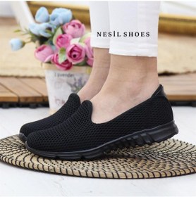 Resim Nesil Shoes Dvm 901 Siyah Anatomik Esnek Kadın Yürüyüş Ayakkabısı-siyah Siyah 