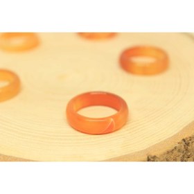 Resim Yasamtohumu Akik Taşı Yüzük 6mm Kalınlığında (standart Ölçü) 