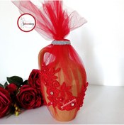 Resim Gelincimherşey Kırmızı Dantel Süslü Gelin Oyun Testisi 