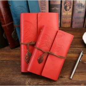 Resim Mürekkepli Divit Kalem Ve Deri Defter 