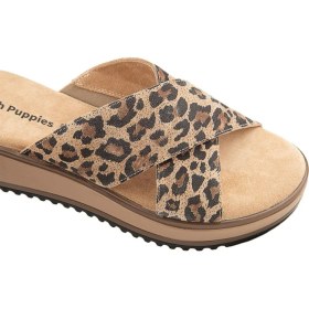 Resim Hush Puppies Hou Anatomik Taban Deri Kadın Terlik 