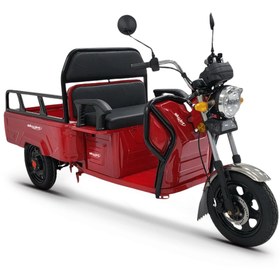 Resim Skyjet ECO Pikap Elektrikli 3 Tekerlekli Kırmızı Motosiklet 