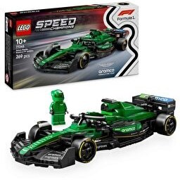 Resim LEGO Speed Champions Aston Martin Aramco F1 AMR24 Yarış Arabası 77245 
