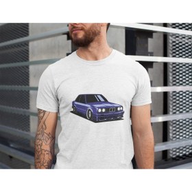 Resim MOND Araba E30 Bmw Çakal Kasa T-shirt 