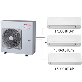 Resim Toshiba 5m Multi Split Klima 17.000 17.000 17.000 Btu/h 