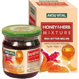 Resim Aksu Vital Bal & Bitki Karışımı Kudret Narı Macunu 230 gr 