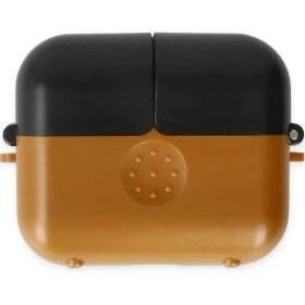 Resim Airpods 3 (3.nesil) Basmalı Kılıf Kahverengisiyah 
