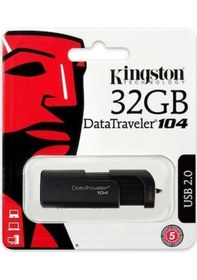 Resim Kingston DataTraveller 104 DT104/32GB 32 GB Usb 2.0 Flash Bellek 