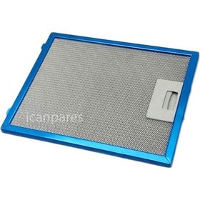 Resim 21 X 26 Cm Aspiratör Davlumbaz Metal Yağ Filtresi 210X260Mm - 530344685 