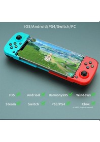Resim Bluetooth Apple Uyumlu iOS Android Gamepad Joyistik Teleskopik Oyun 