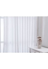 Resim Hazır Güneşlik Perde-Ekru 