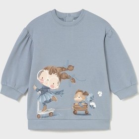 Resim Mayoral Kız Bebek Elbise Mavi 