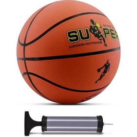 Resim Cansport İç ve Dış Mekan Basketbol Topu 7 Numara Turuncu + Pompa 