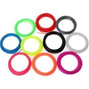 Resim 10 Renk 10 Metre Pla Plus Filament (3D Kalem Ve Yazıcı İle Uyuml 