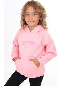 Resim Toontoy Kız Çocuk Baskılı Sweatshirt Pembe 