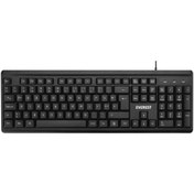 Resim TREND Everest KB-741F Siyah-Gri USB 2 Metre Bakır Kablolu Tamamen Türkçe F Klavye 